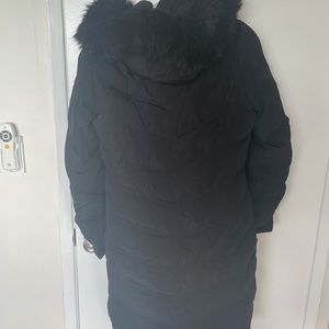 Calvin Klein Down coat with fur hood